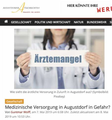 Aus http://www.augustdorfernachrichten.de/2019/05/07/medzinische-versorgung-in-augustdorf-in-gefahr/